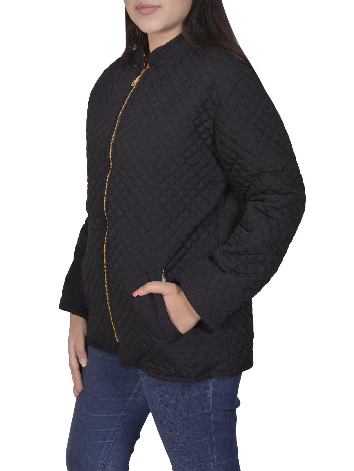 black quilted jacket - 14783080 -  Standard Image - 1
