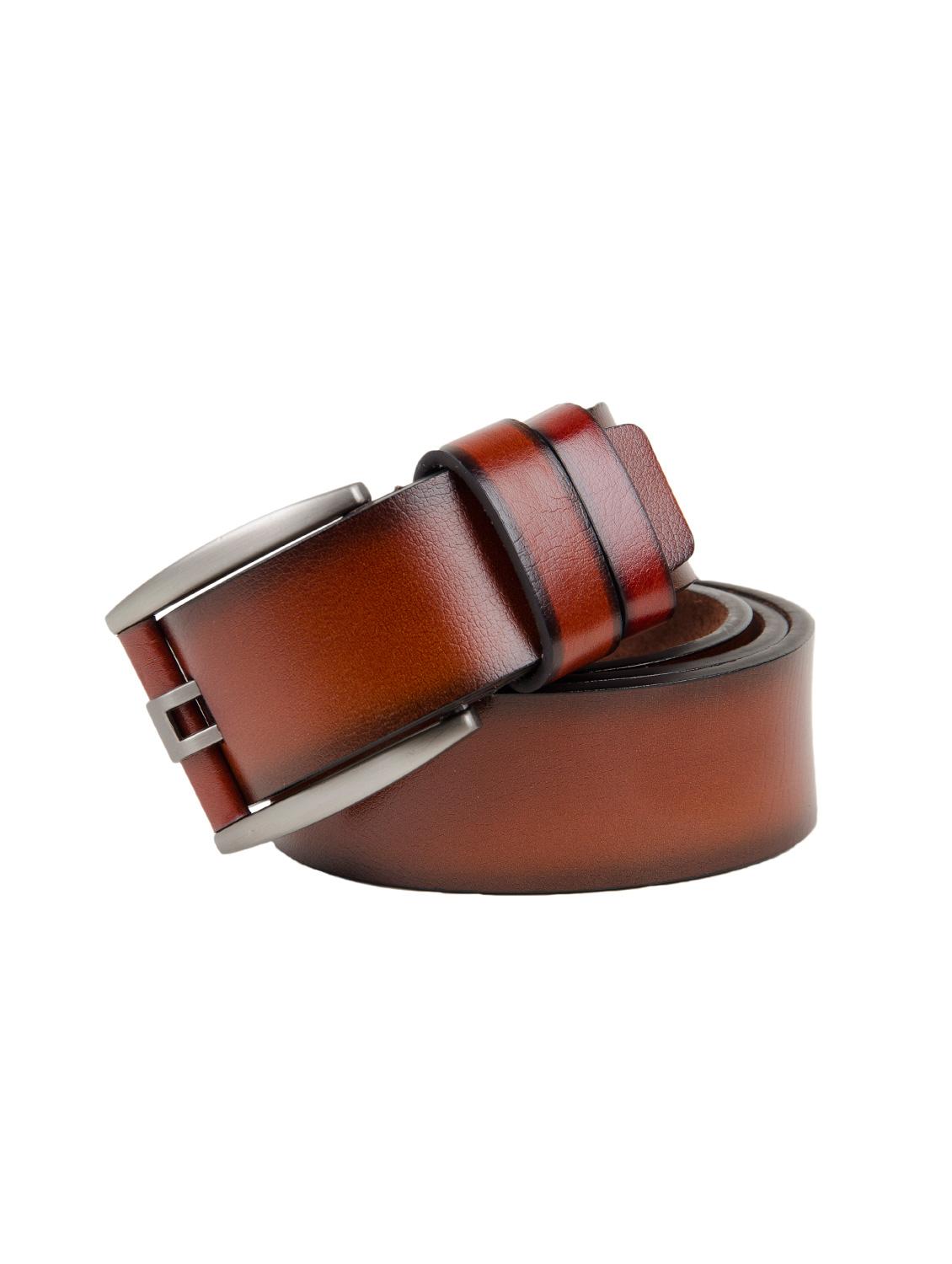 brown leather belt - 14790309 - Standard Image - 1