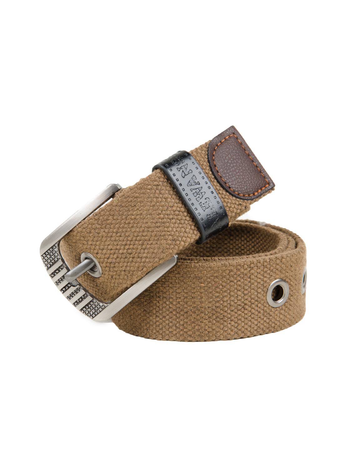beige leather belt - 14790318 - Standard Image - 1