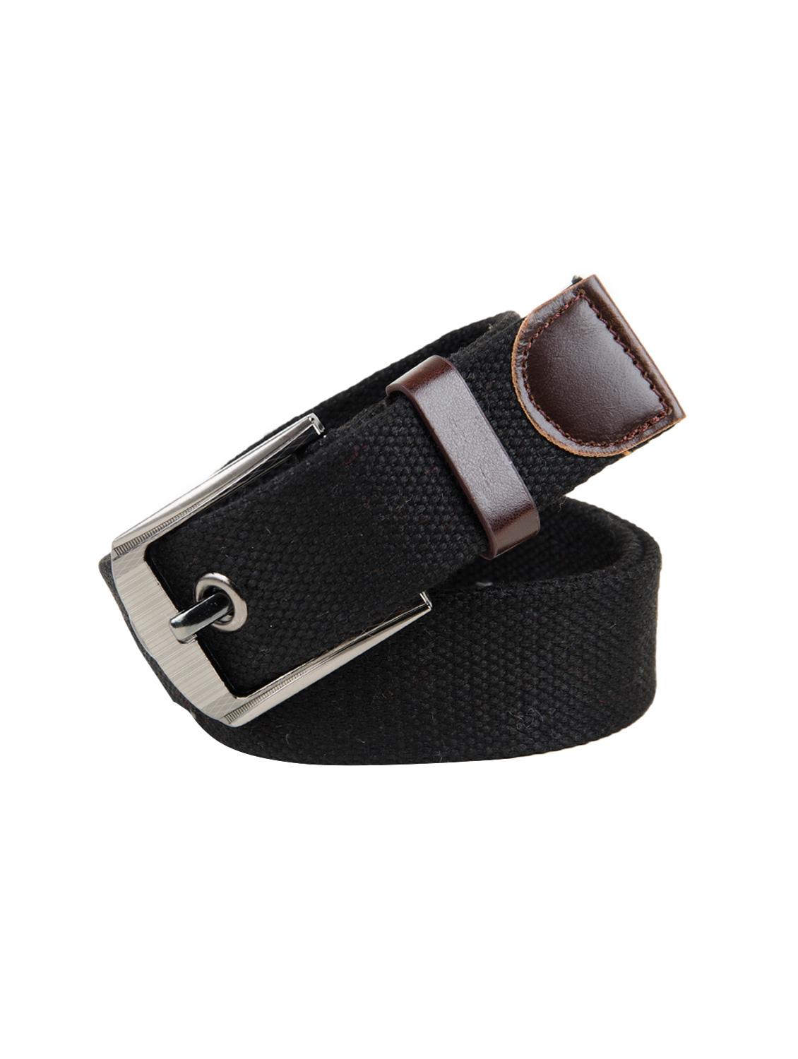 black leather belt - 14790319 - Standard Image - 1