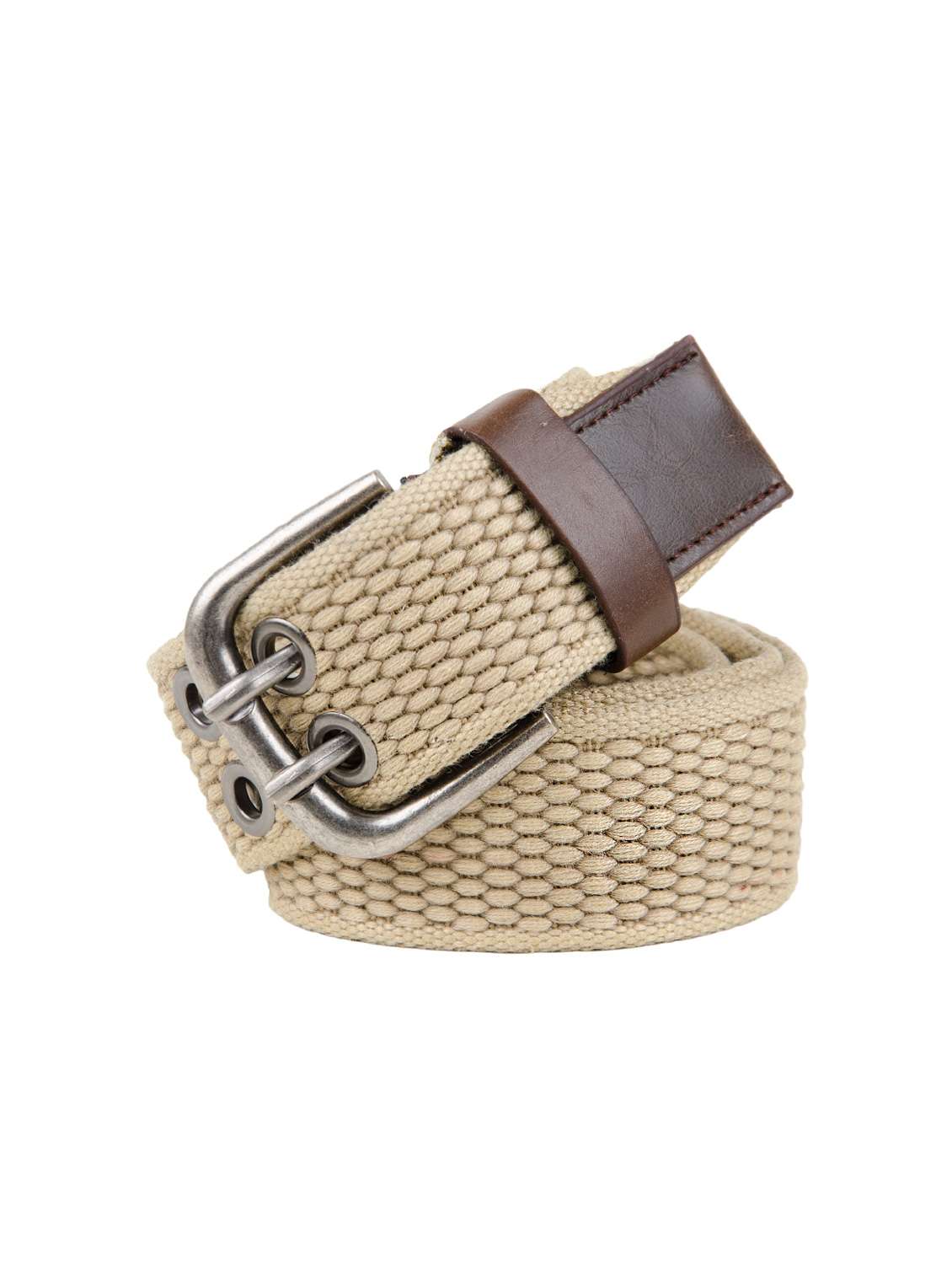 beige leather belt - 14790320 -  Standard Image - 1