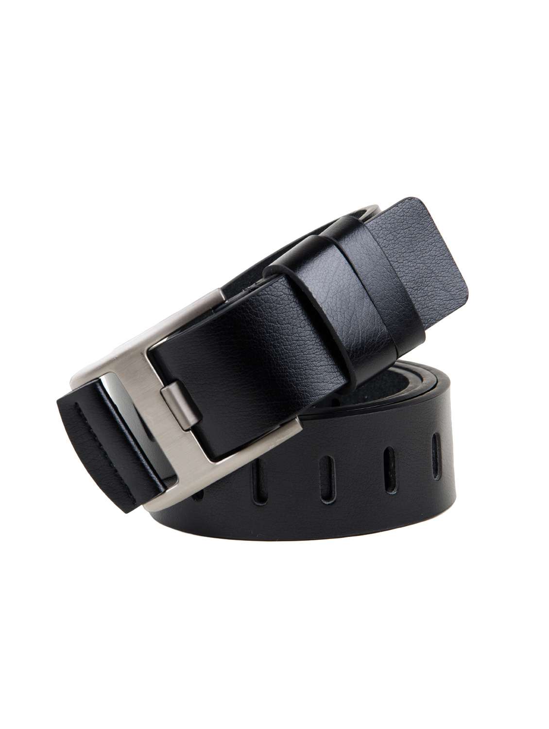 black leather belt - 14790339 -  Standard Image - 1