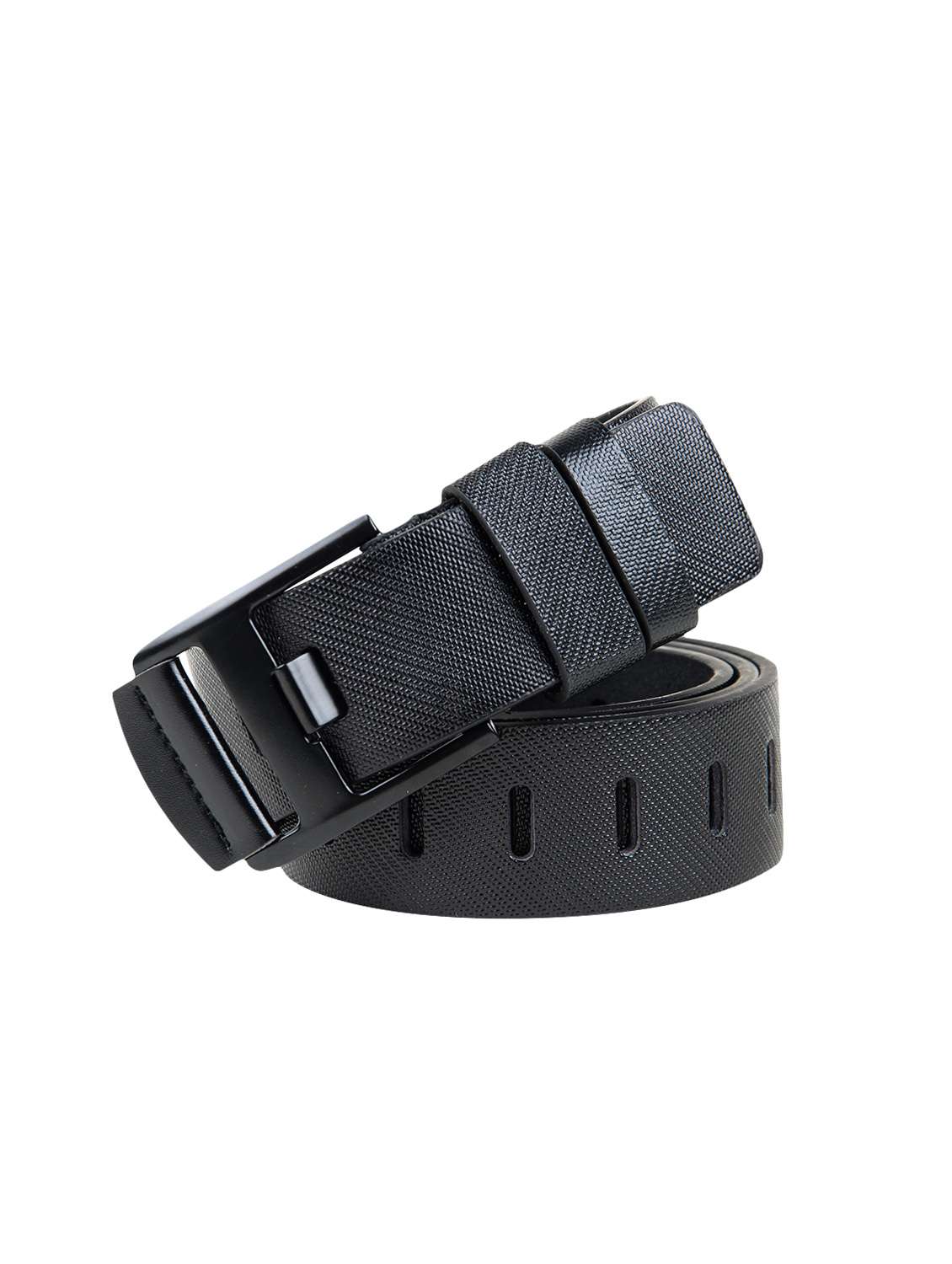 black leather belt - 14790349 -  Standard Image - 1