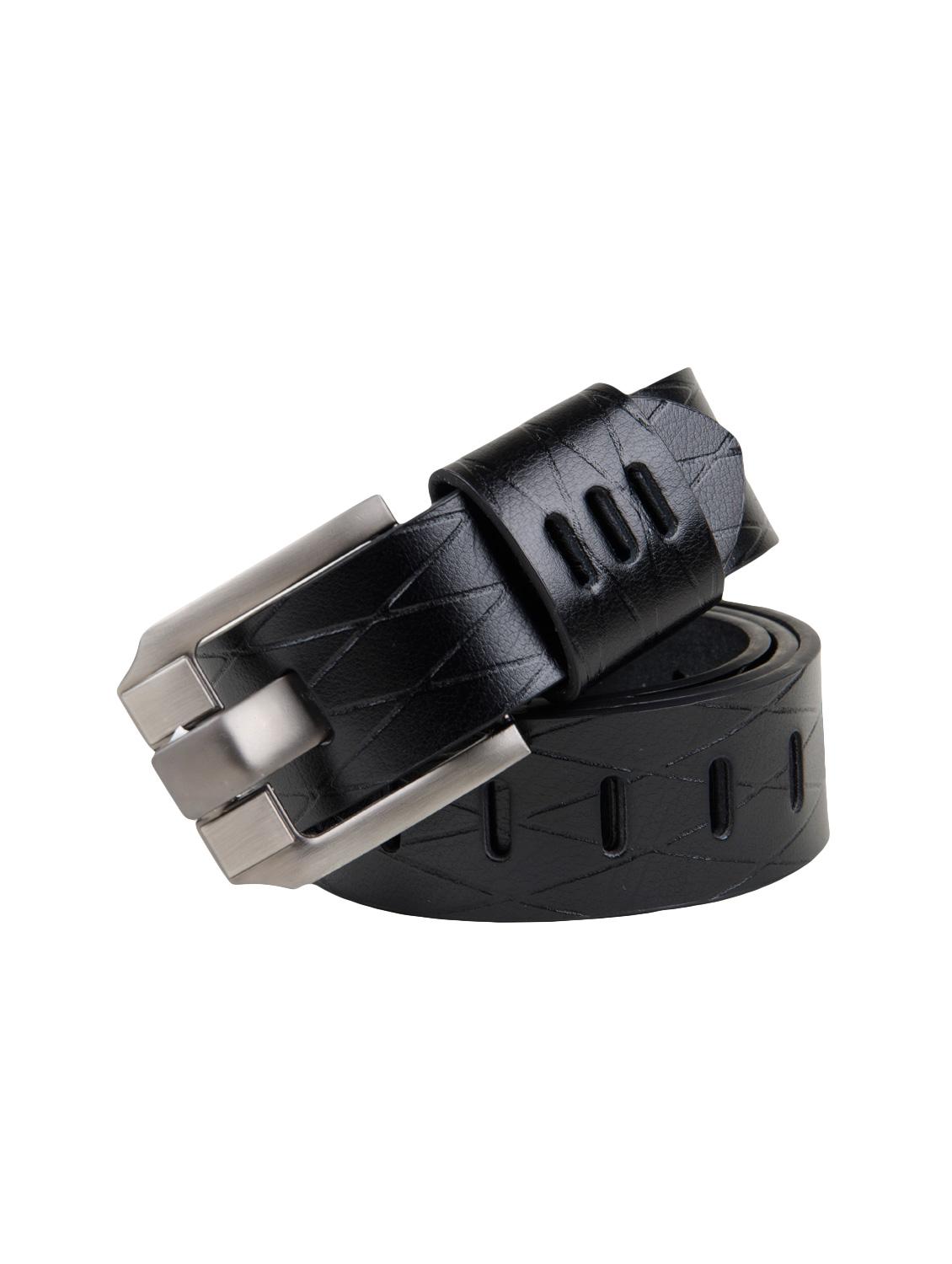 black leather belt - 14790364 -  Standard Image - 1