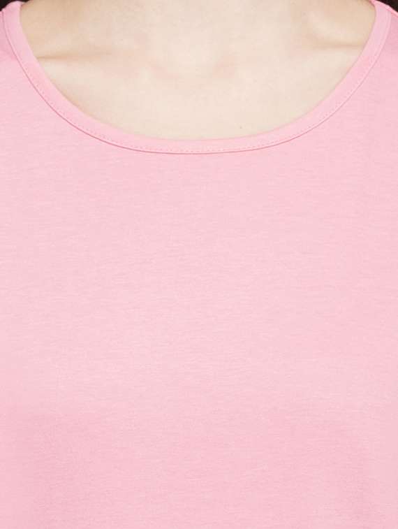 women's straight round neck top - 14791827 -  Standard Image - 4