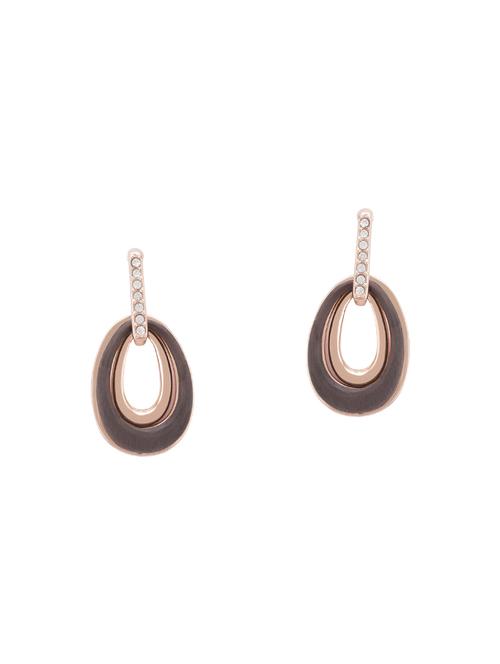 grey metal drop earrings - 14792285 - Standard Image - 0