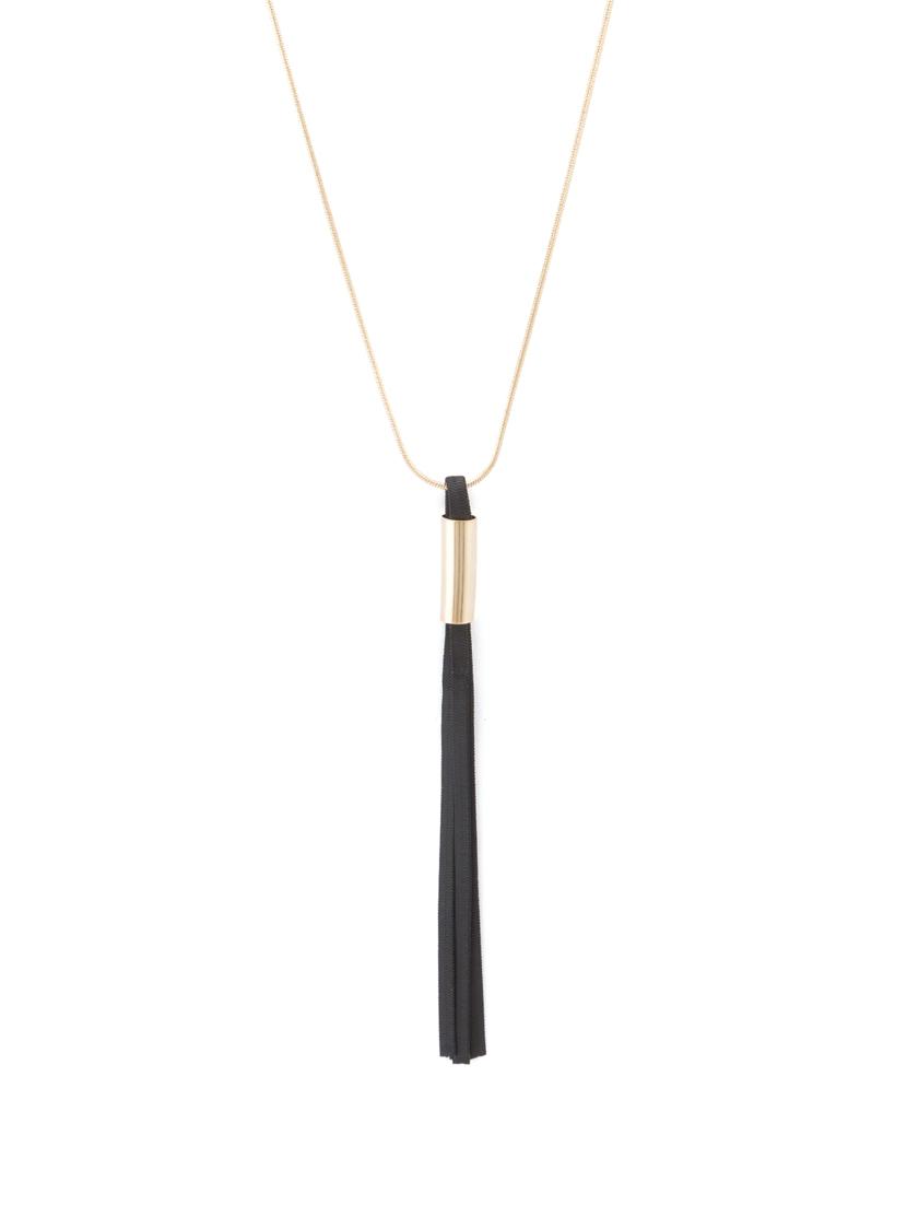 yellow metal chain necklace - 14792317 - Zoom Image - 0