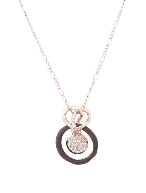 pink metal chain necklace - 14792323 - Standard Image - 0