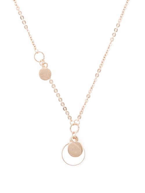 yellow metal chain necklace - 14792324 - Standard Image - 0