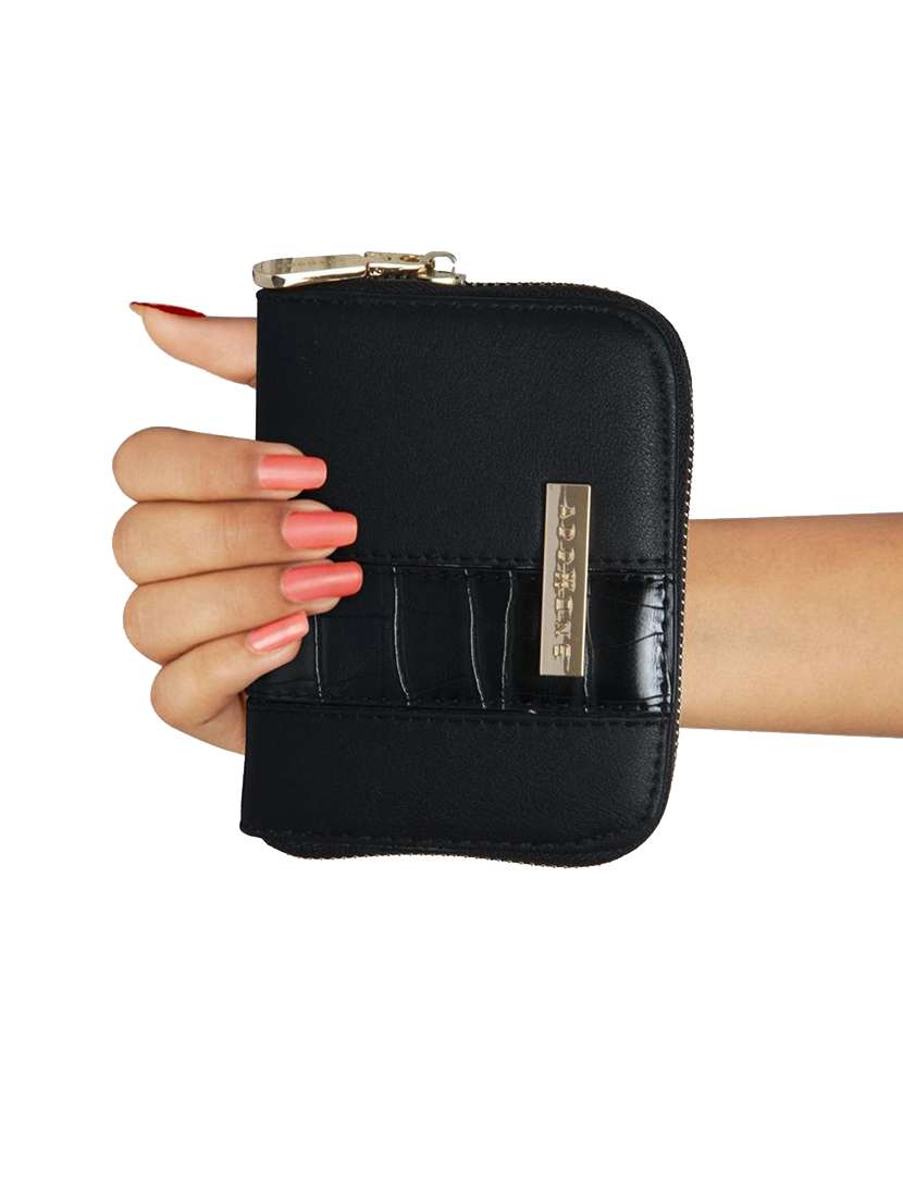 black leatherette wallet - 14797762 -  Standard Image - 4