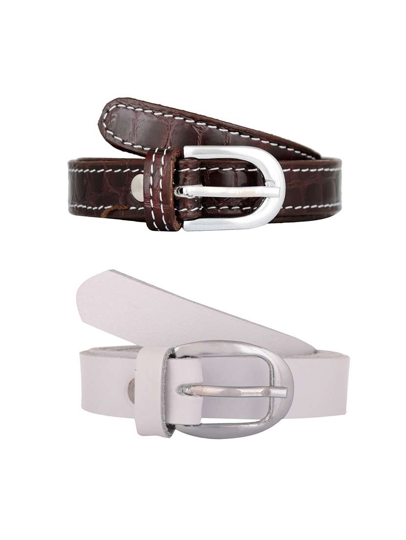 set of 2  belts