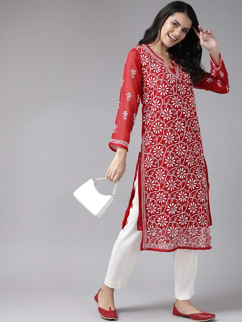 women's straight kurta - 14810674 - Zoom Image - 0