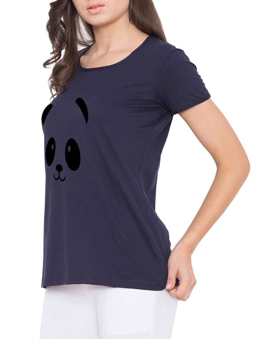 round neck graphic printed tee - 14811227 -  Standard Image - 1