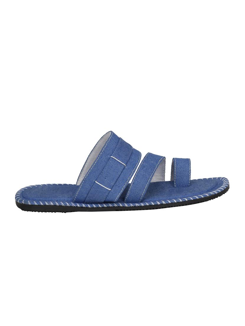 blue denim slip on slipper - 14815252 -  Standard Image - 1