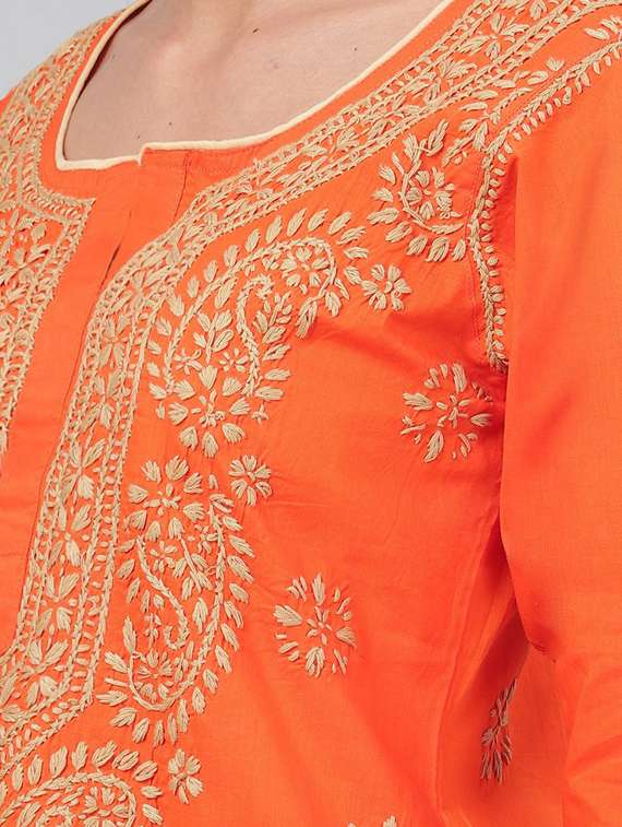 women's straight kurta - 14815957 -  Standard Image - 4