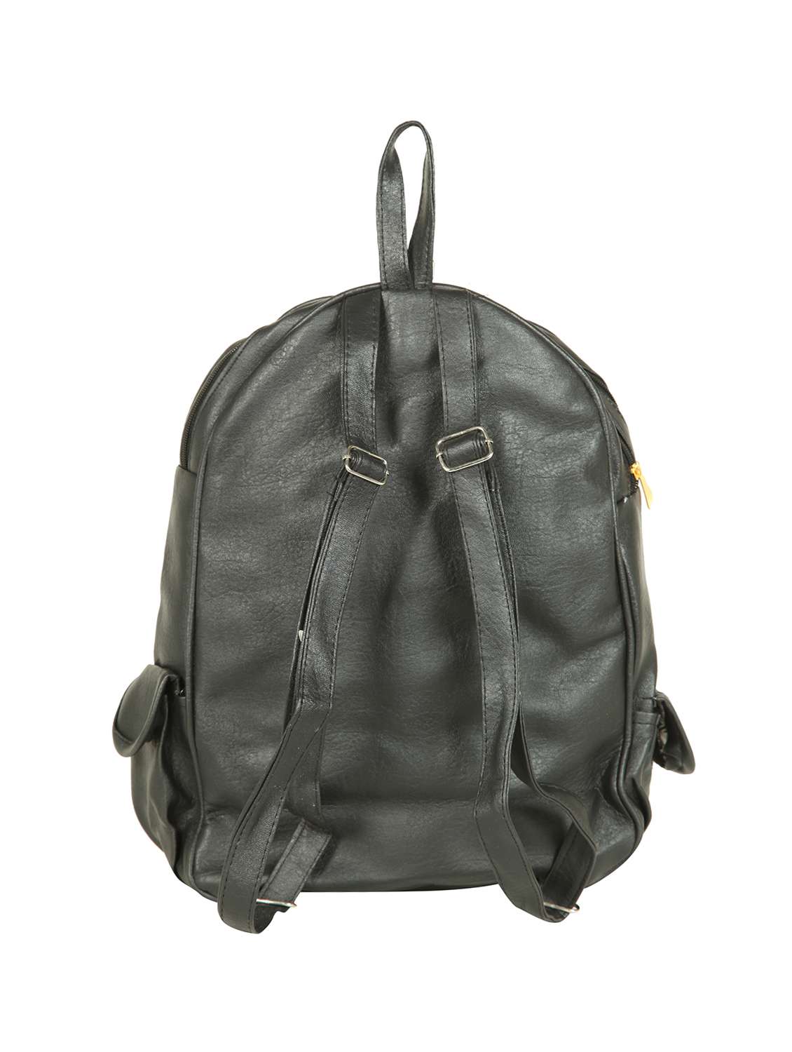 black leatherette fashion backpack - 14816505 -  Standard Image - 1