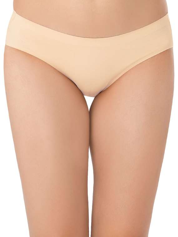 beige polyester hipster panty