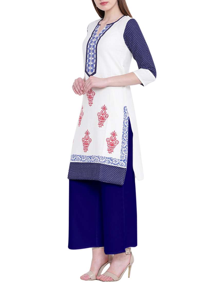 women's straight kurta - 14846137 -  Standard Image - 1