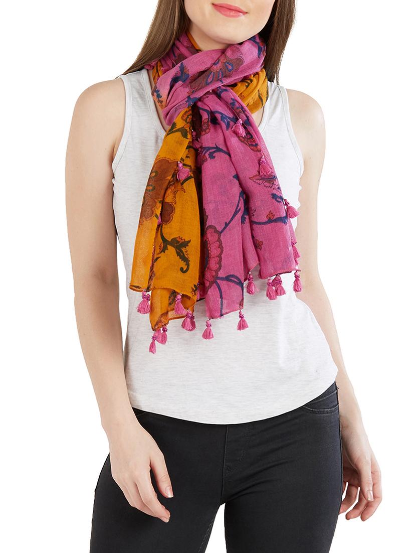 women's floral print stole - 14847386 - Standard Image - 1