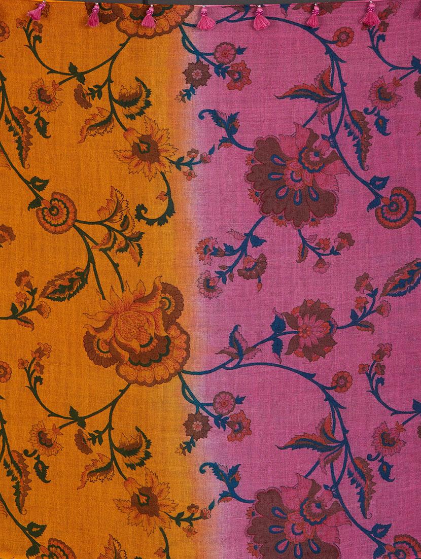 women's floral print stole - 14847386 - Standard Image - 4