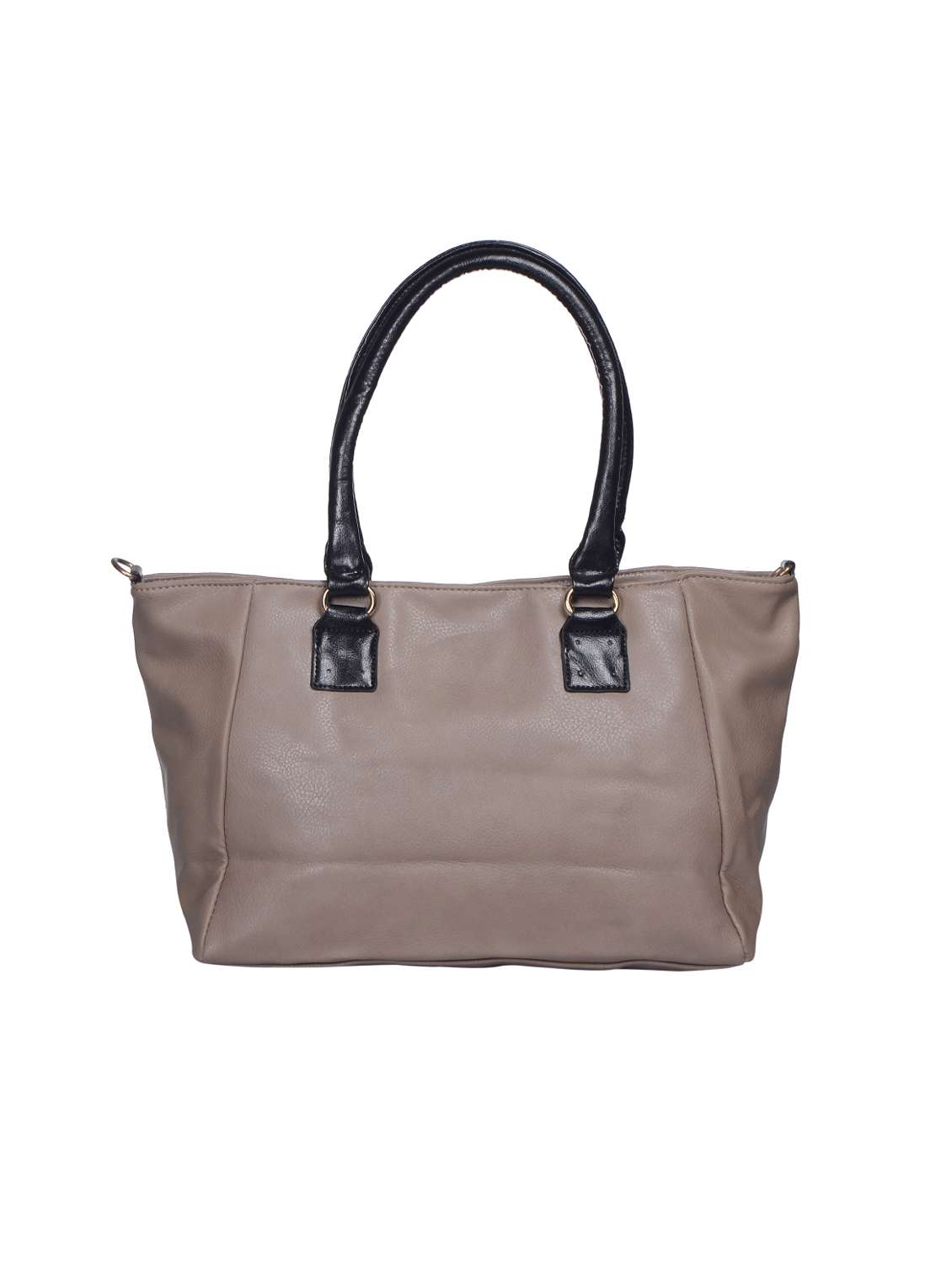 brown leatherette  regular handbag - 14848783 -  Standard Image - 1