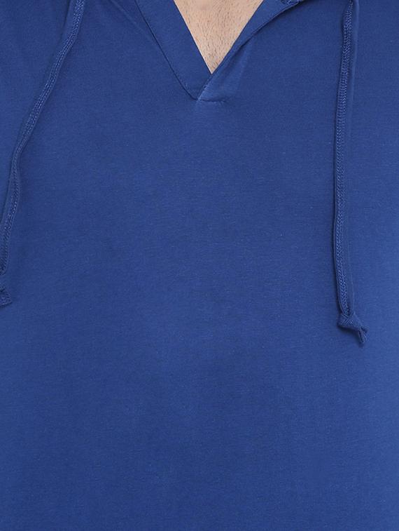blue cotton t-shirt - 14859023 - Standard Image - 4