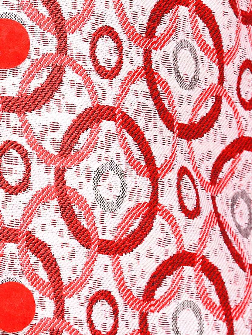 red jute kurta set - 14861905 -  Standard Image - 4