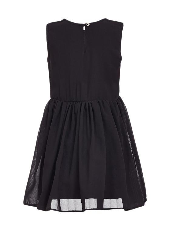 black polyester frock - 14867787 - Standard Image - 1