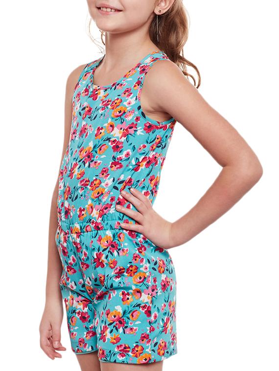 green polyester playsuit - 14867834 - Standard Image - 1