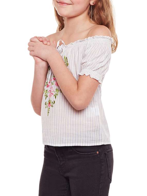 white cotton top - 14867850 - Standard Image - 1
