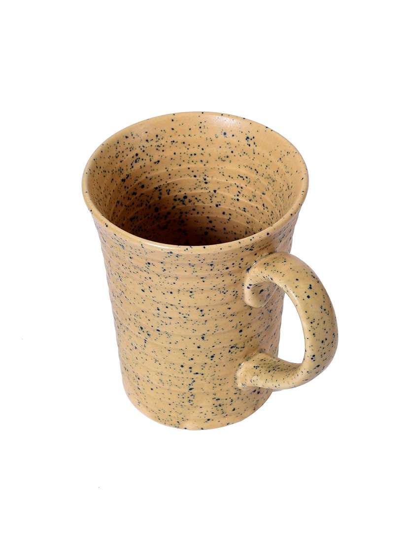 Ceramic Hand Crafted Mug Set (Set Of 6)