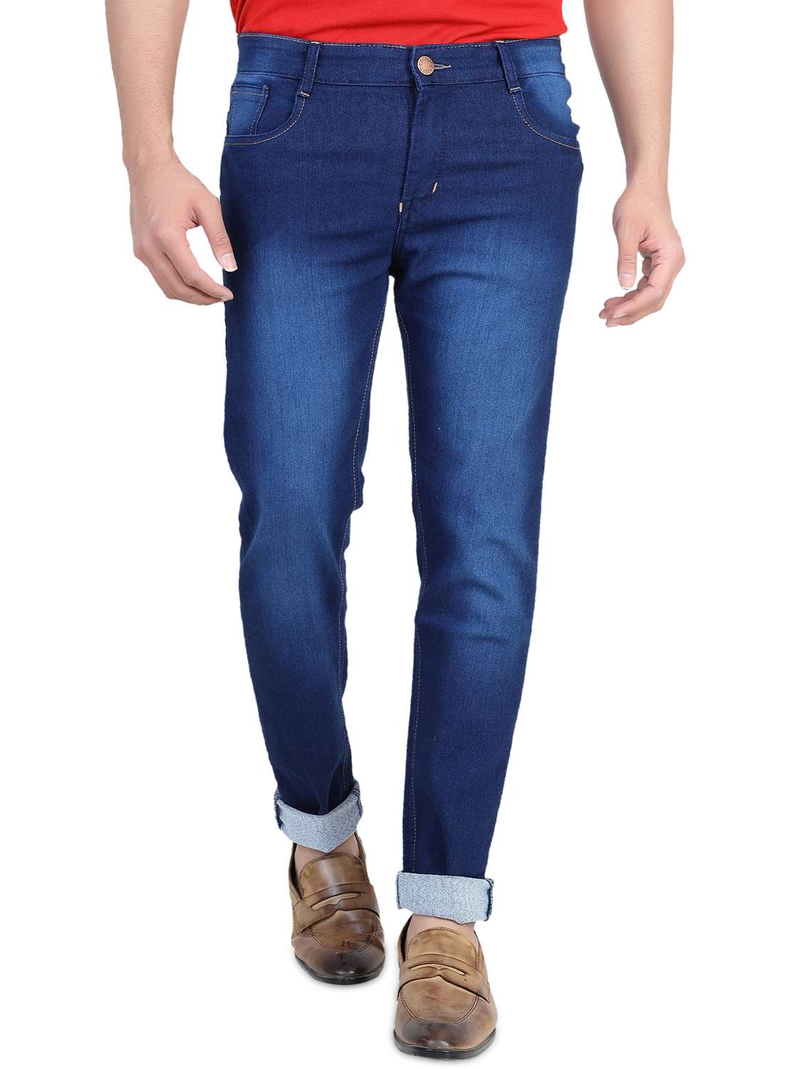 mens slim fit plain jeans