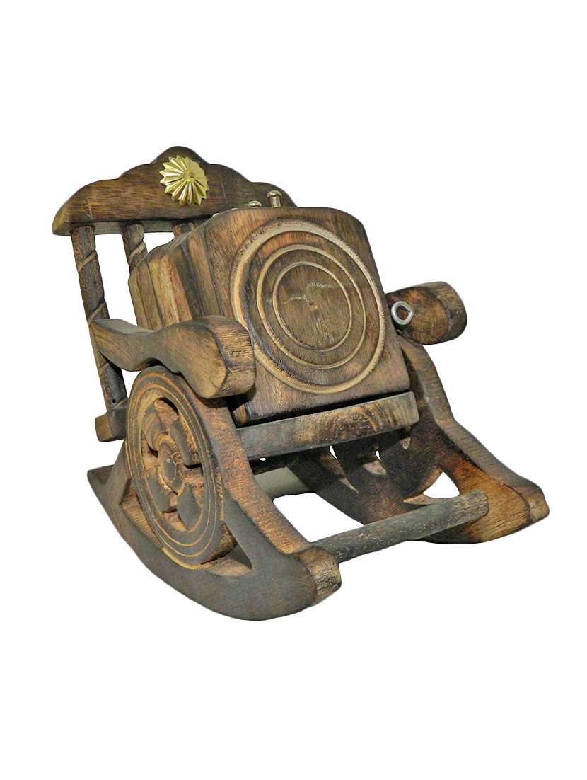 Medium Size Wooden Chair Tea Coaster Handicrafts Product