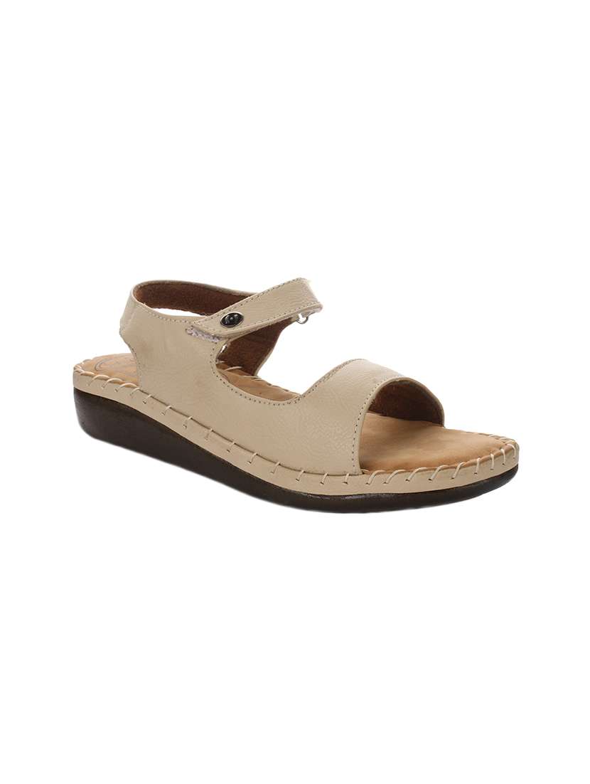 beige ankle strap sandal