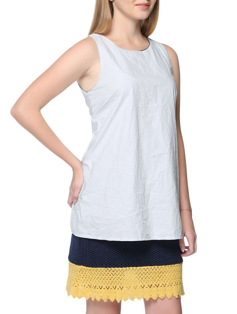 light blue shift dress - 14880285 - Standard Image - 1