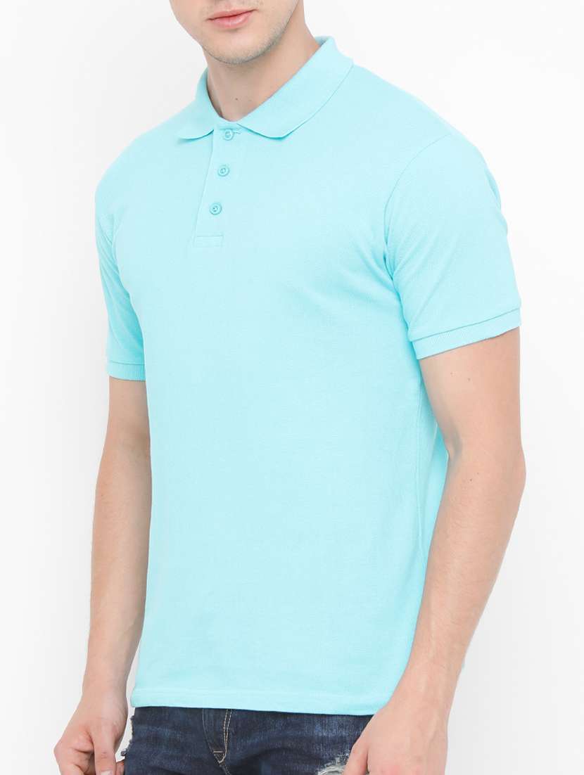 light blue solid t-shirt - 14882332 -  Standard Image - 1