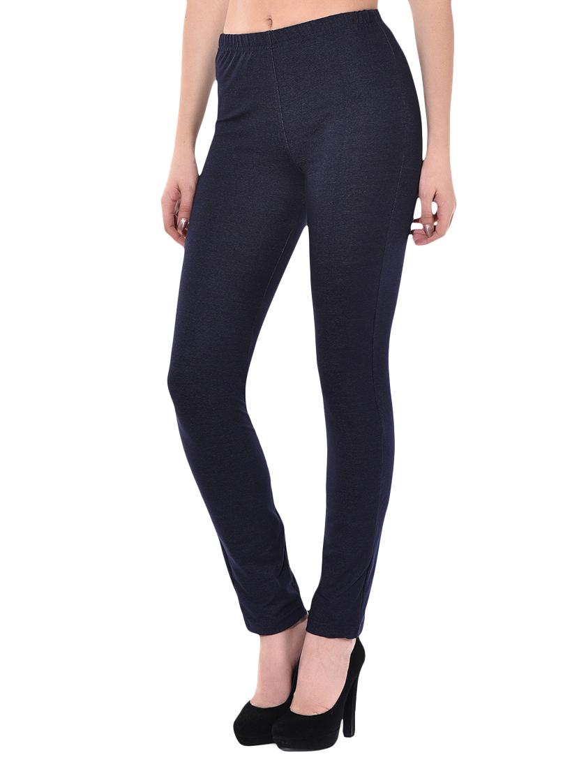 black solid legging - 14885962 -  Standard Image - 1