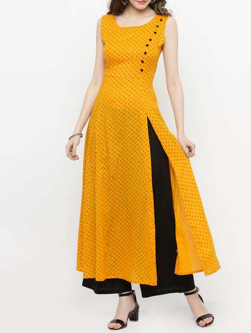 women's front slit kurta - 14889446 -  Standard Image - 0