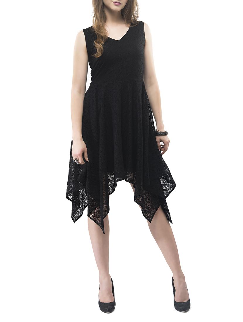 women's asymmetric knee length dress - 14890921 -  Zoom Image - 0