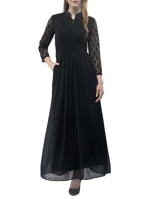women's fit & flare maxi dress - 14890926 - Standard Image - 0