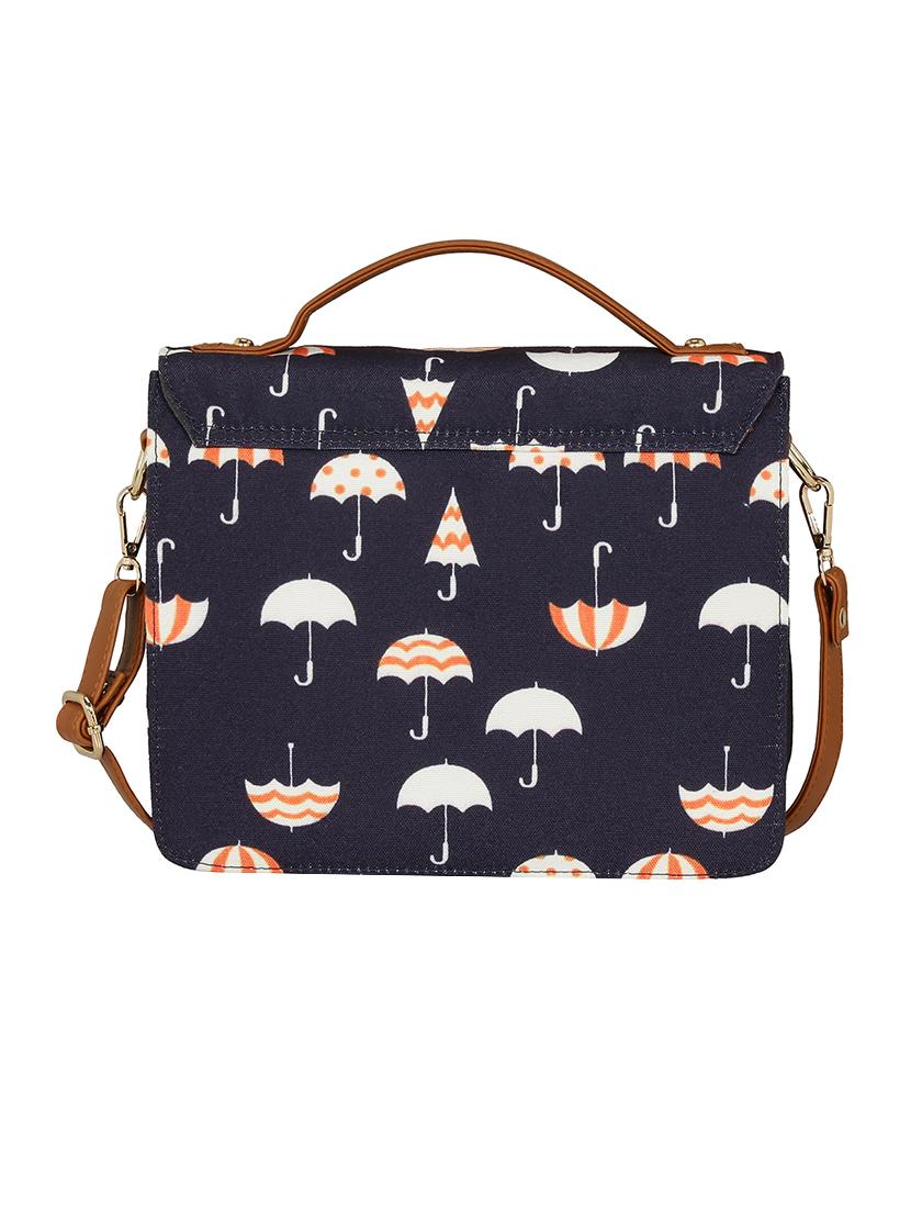 blue canvas sling bag - 14903586 -  Standard Image - 1