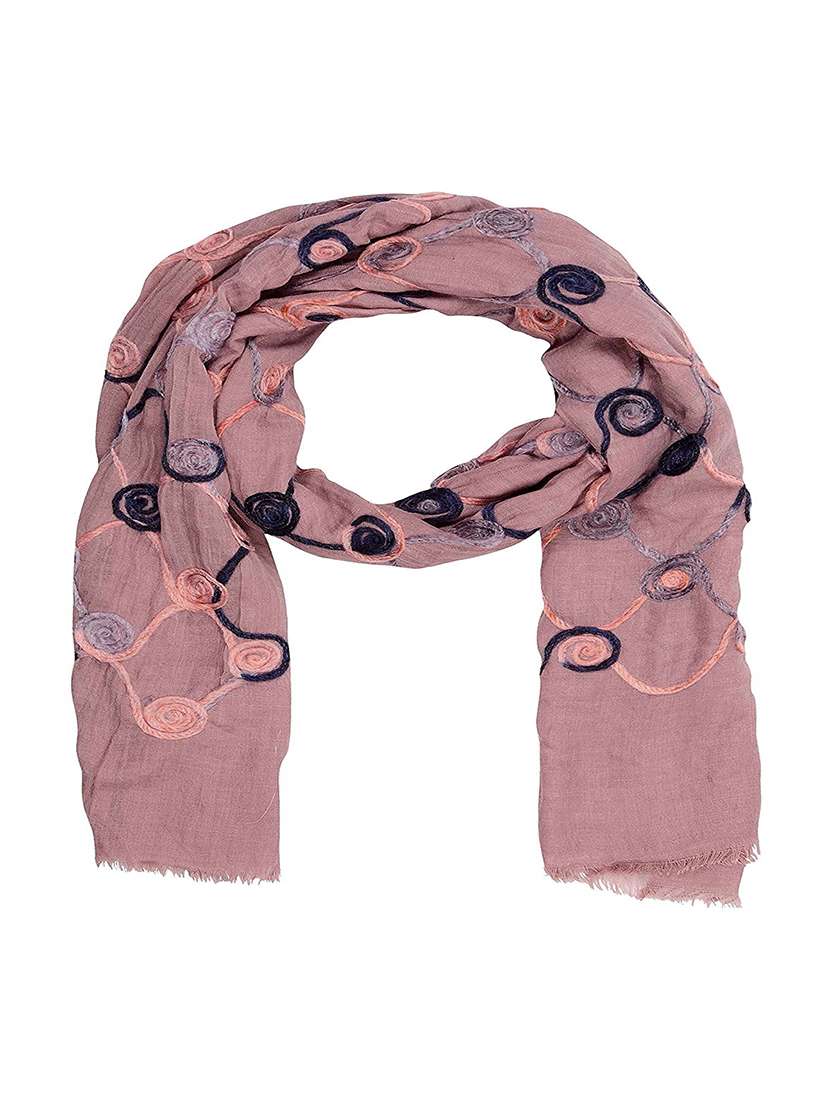 pink cotton stole