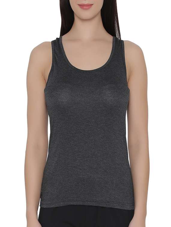 grey cotton camisole