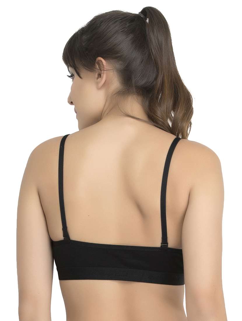 blue cotton sports bra - 14915283 -  Standard Image - 1