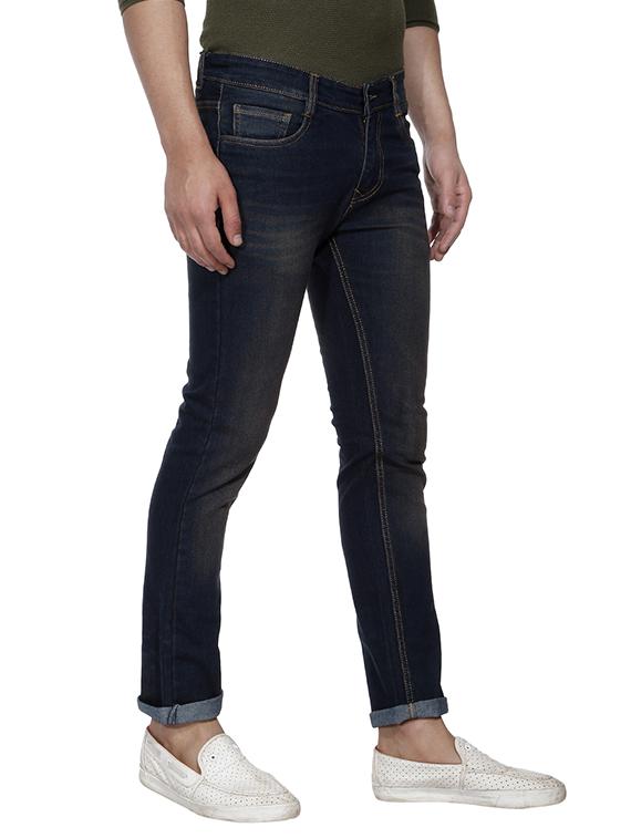 mens slim fit plain jeans - 14918678 - Standard Image - 1
