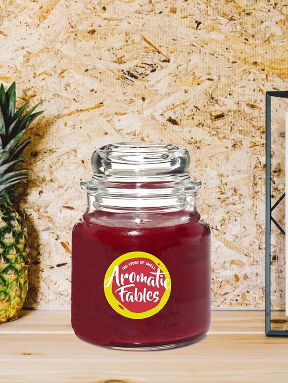 aromatic fables fragrance soy wax with glass jar candle - 14925487 -  Standard Image - 1