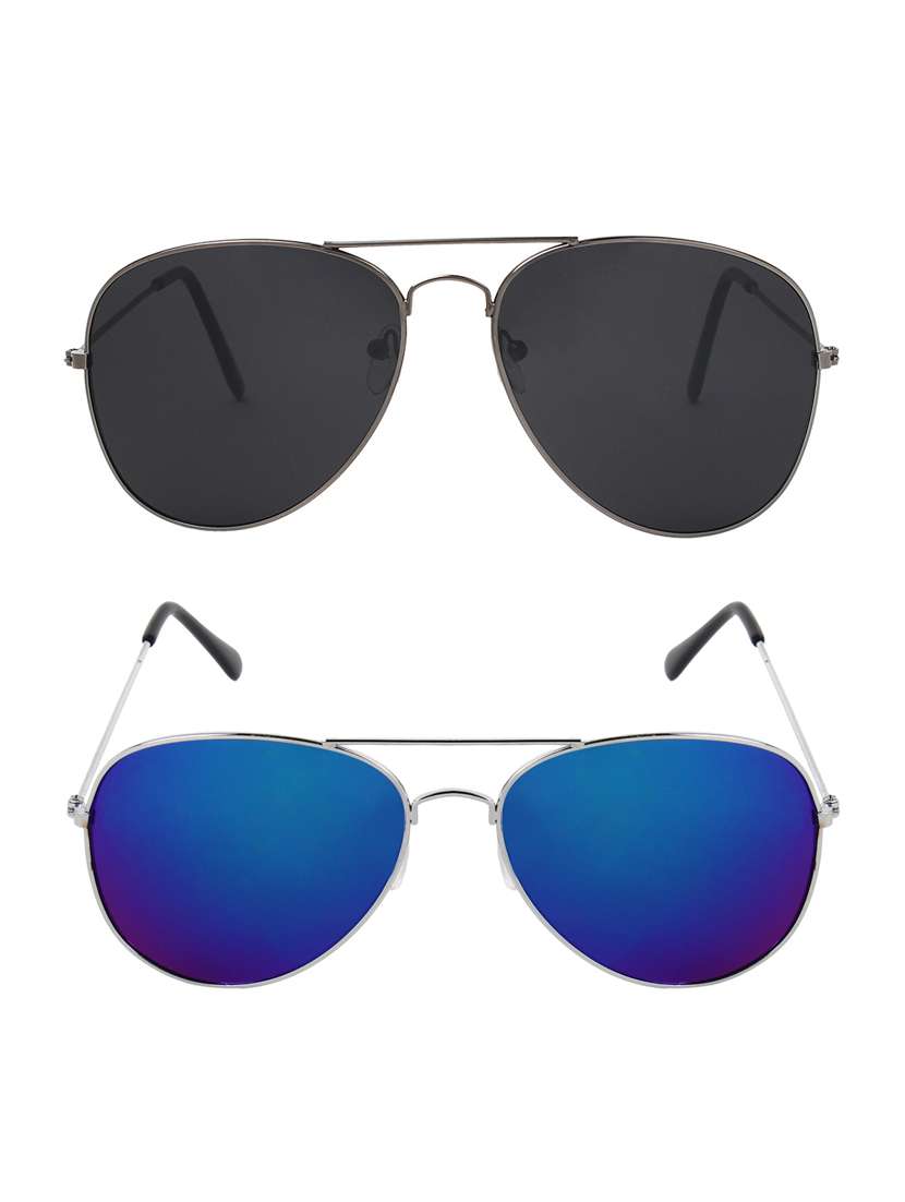 abner combo of aviator & aviator sunglases