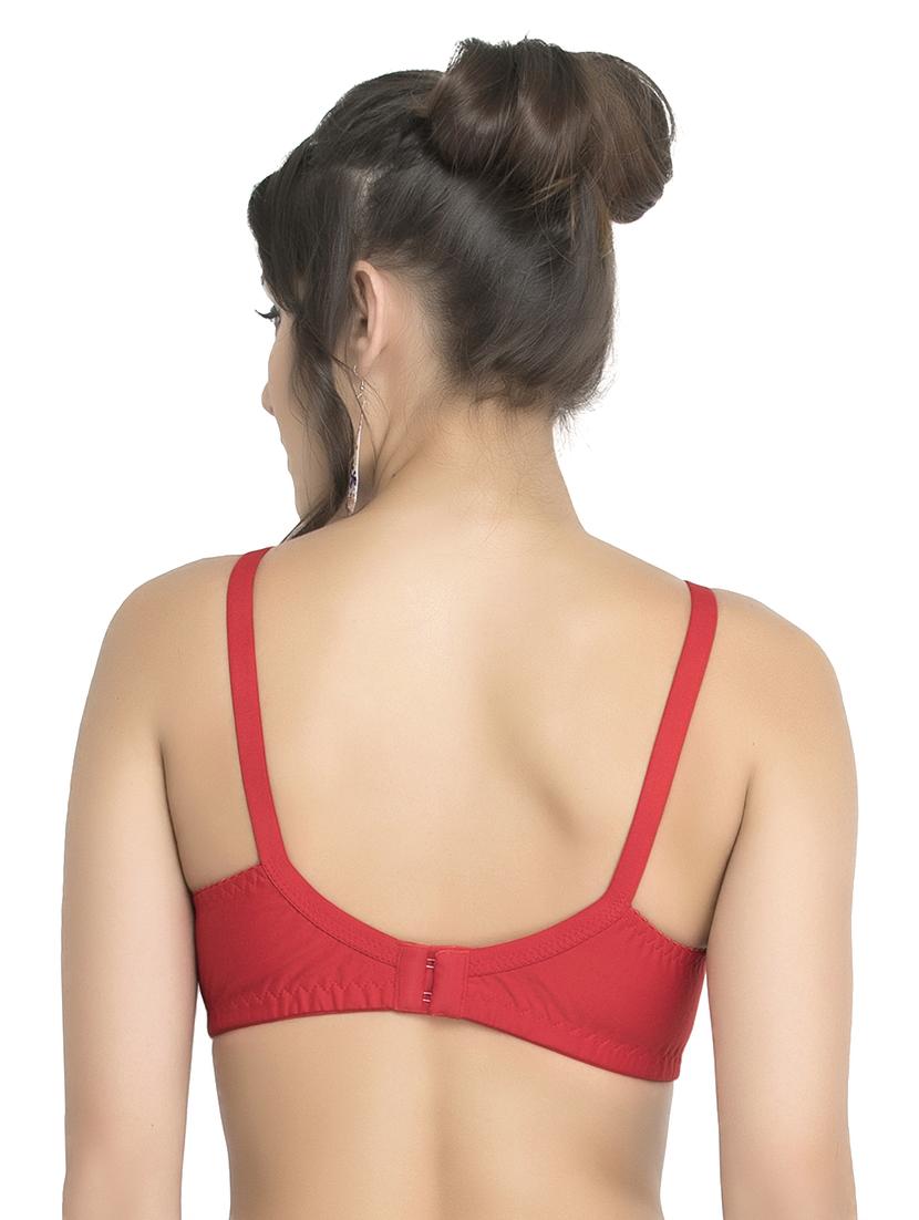 red hosery minimizer bra - 14938595 - Standard Image - 1