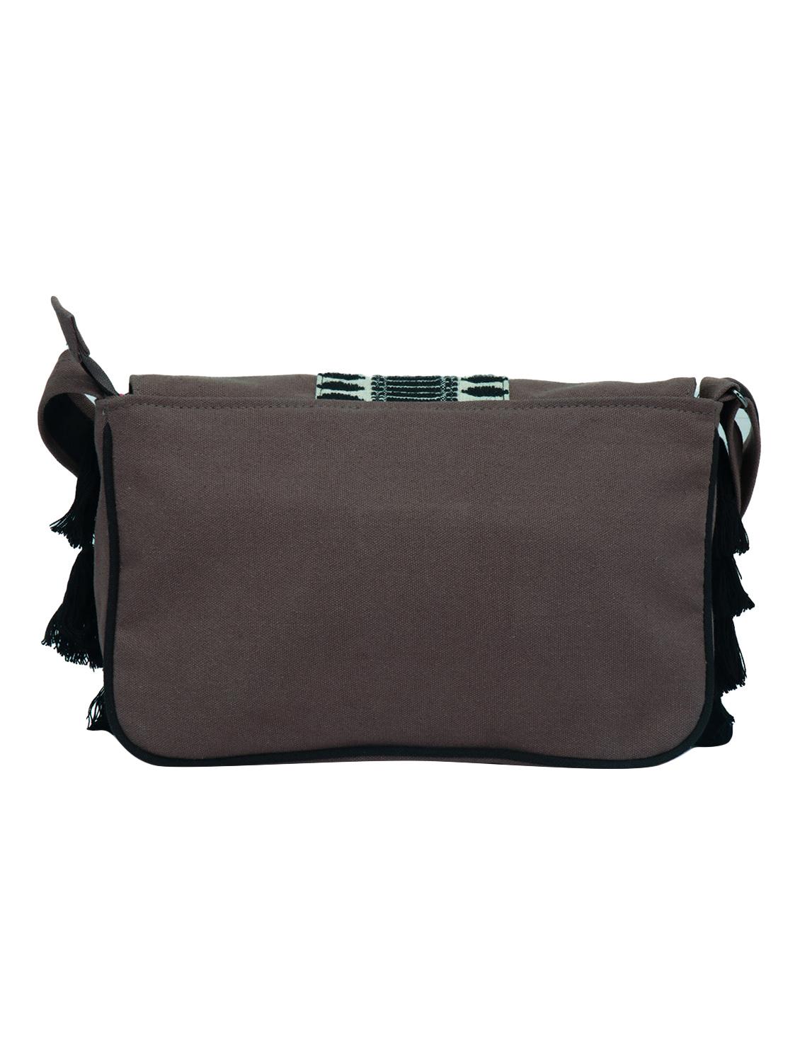 grey canvas sling bag - 14948083 -  Standard Image - 1