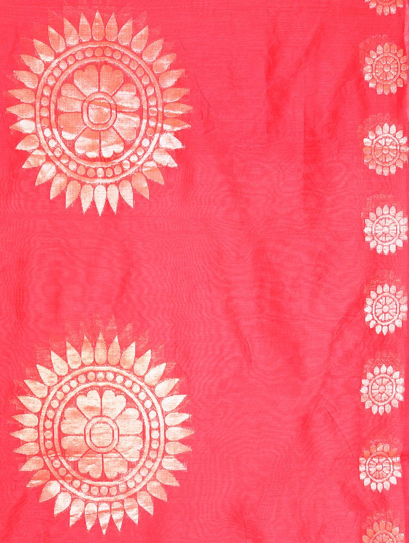 red chanderi dupatta - 14953138 -  Standard Image - 1